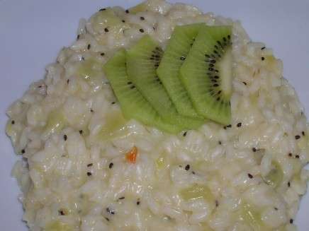 il risotto al kiwi