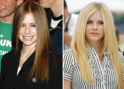 Avril Lavigne naso rifatto
