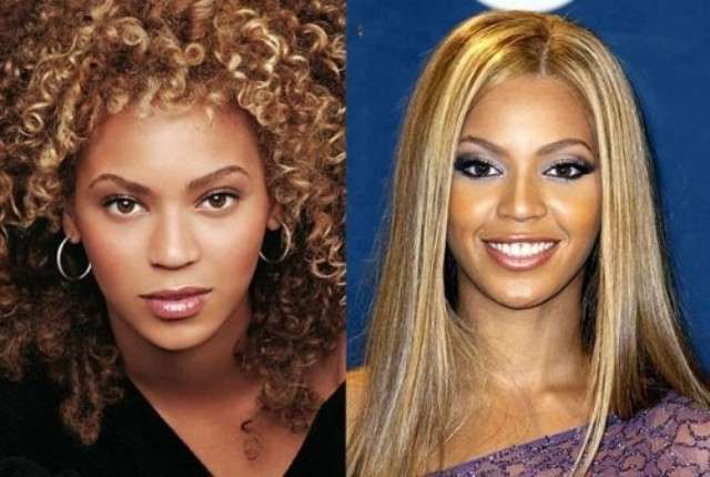 Beyoncé prima e dopo