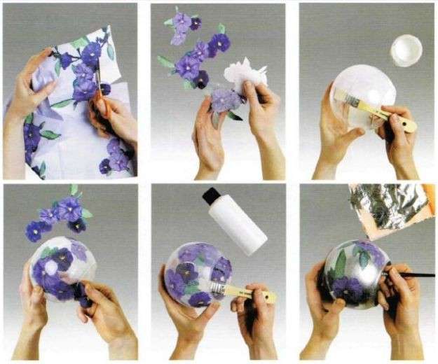 Come fare il decoupage