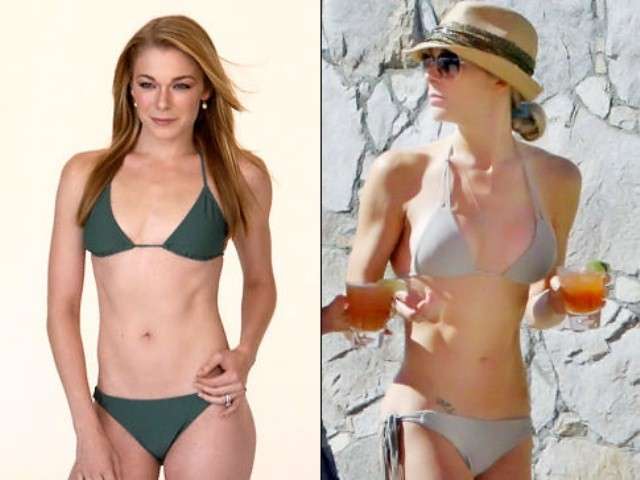 LeAnn Rimes prima e dopo