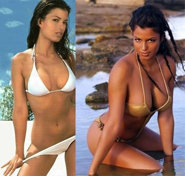 Sara Tommasi prima e dopo