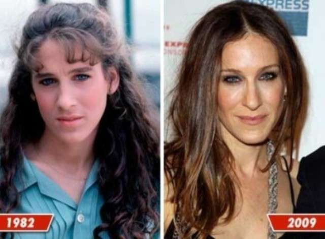 Sarah Jessica Parker prima e dopo