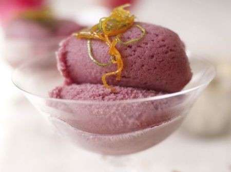 Sorbetto al vino