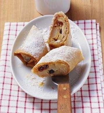 Strudel con ricotta