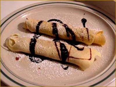 Crepes ricotta nutella