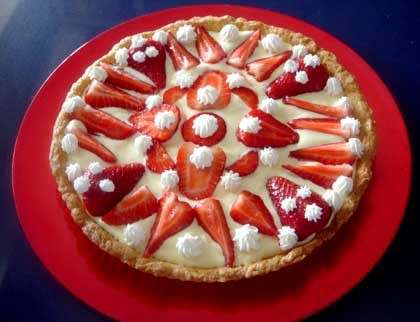 crostata fragole