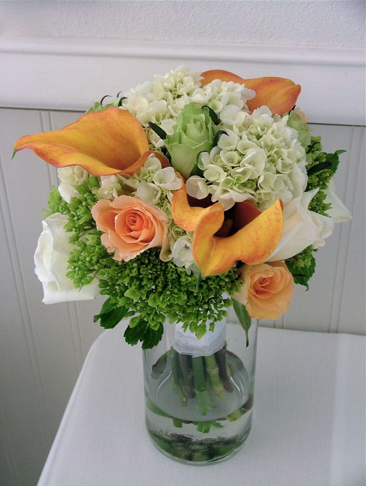 Ortensie in bouquet chic