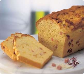 Plumcake prosciutto