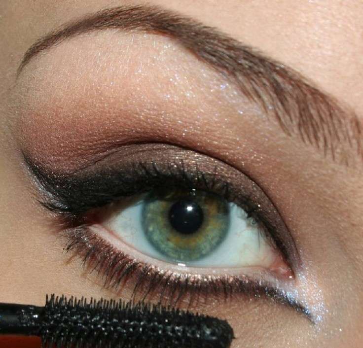 Smokey eye marrone per occhi verdi
