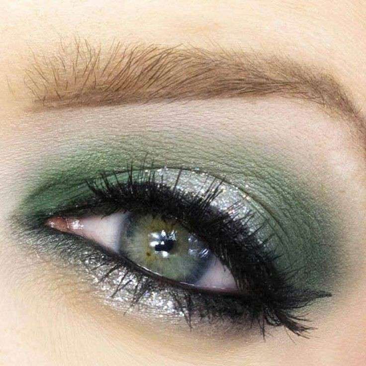 Smokey verde e argento
