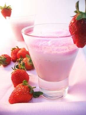 Smoothies alle fragole