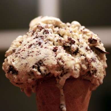 cono gelato stracciatella