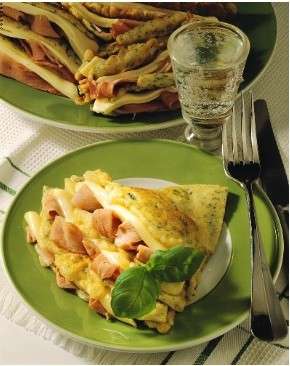 Crepes  prosciutto crescenza