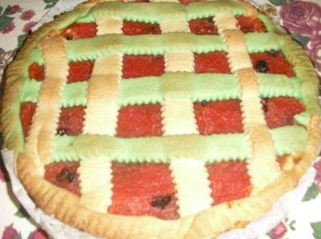 crostata di anguria