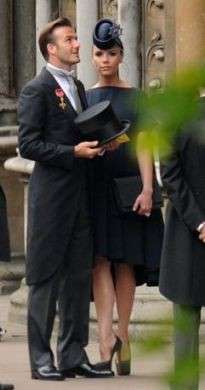 Matrimonio William e Kate Beckham