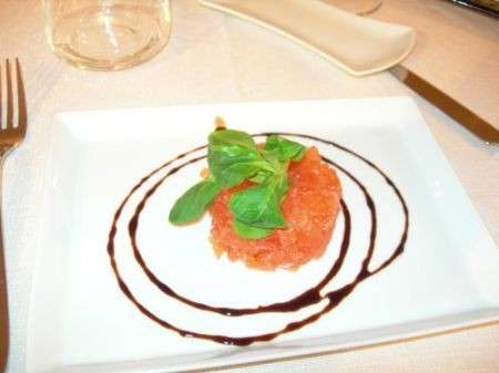 tartare di salmone