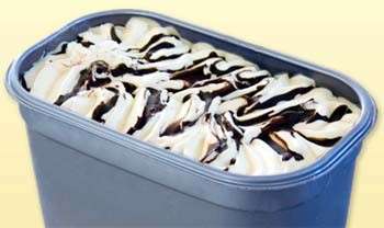 vaschetta gelato stracciatella