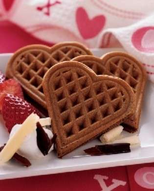 waffle al cioccolato