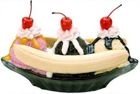 Banana split Cotto e Mangiato