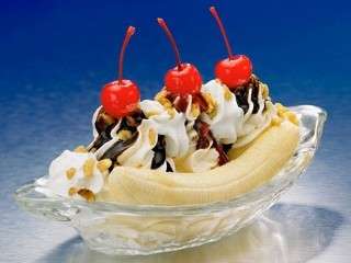 Banana split ricetta