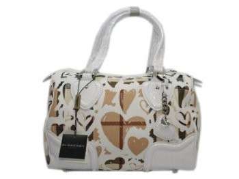 Burberry Check Base Heart Tote