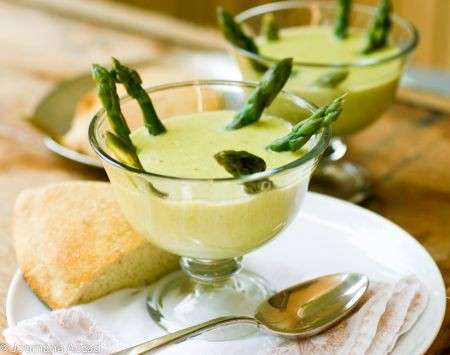 Crema di asparagi fresca