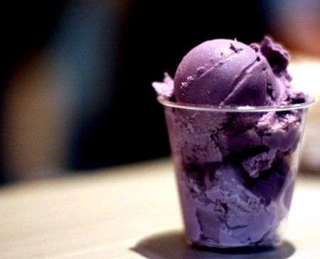 Gelato alle violette