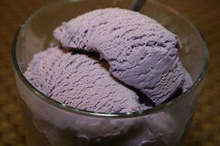 Gelato alle violette