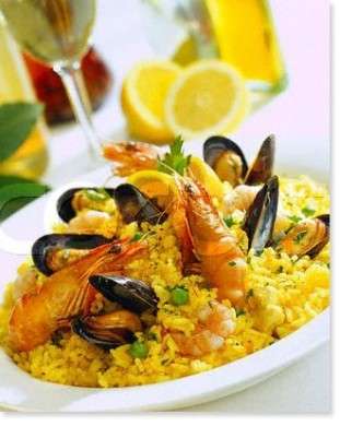 paella pesce