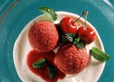 Sorbetto alle ciliegie ricetta