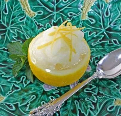 Sorbetto limone digestivo