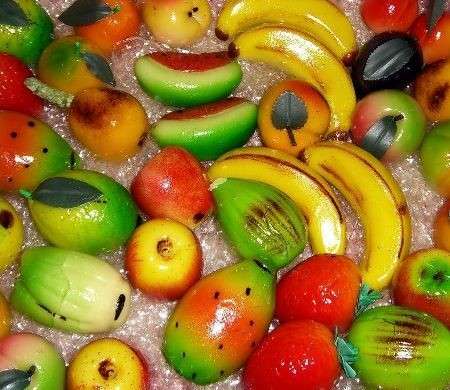 vassoio frutta di marzapane