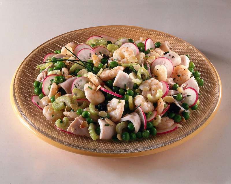 Antipasto estivo: insalata di mare