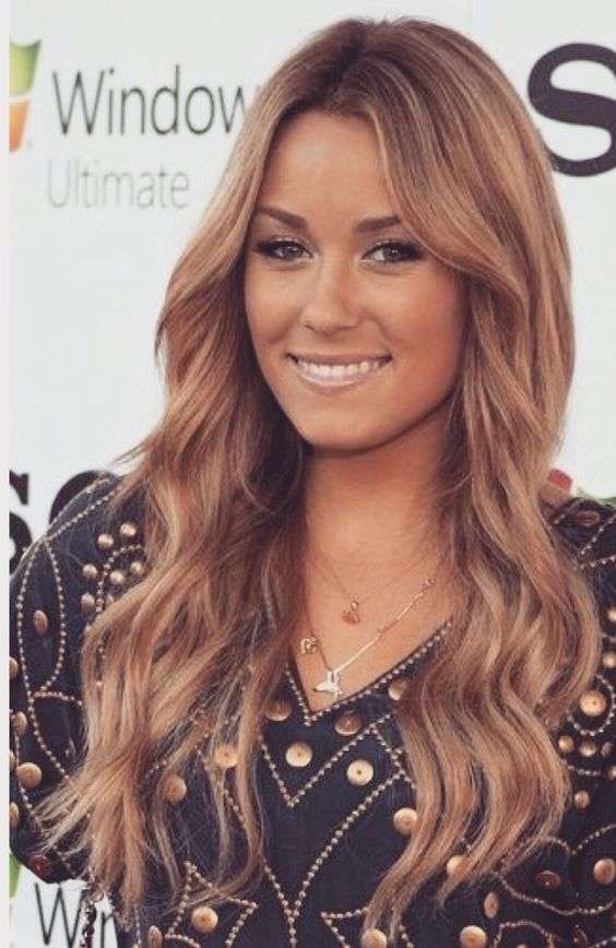 Capelli dai riflessi caramello di Lauren Conrad