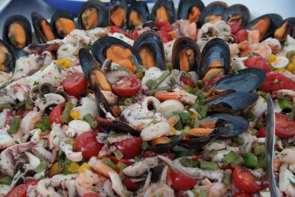 Insalata di mare e cozze