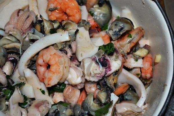 Insalata di mare facile