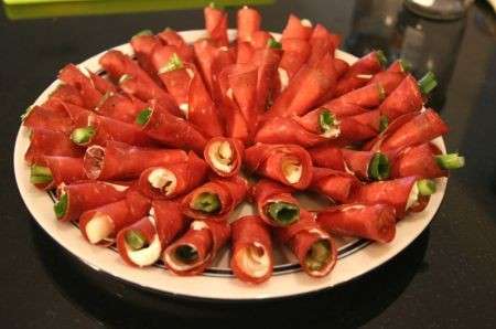 Involtini di bresaola