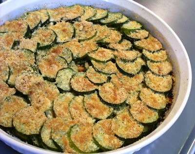 le zucchine gratinate