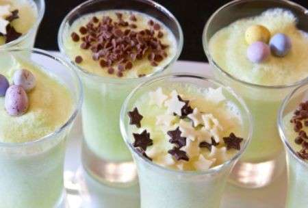 Mousse al cioccolato bianco e rhum