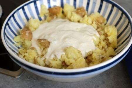 Patate con yogurt