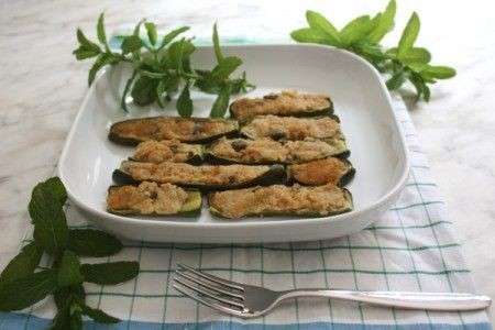 piatto zucchine gratinate