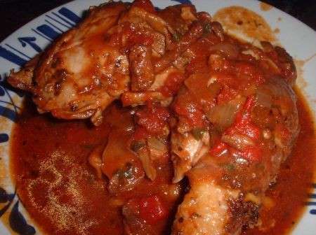 Pollo alla cacciatora ricetta