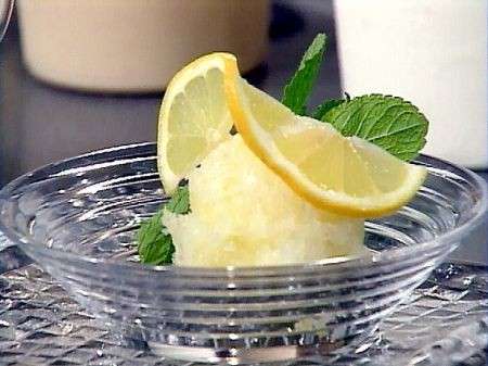 Sorbetto al limone ricetta