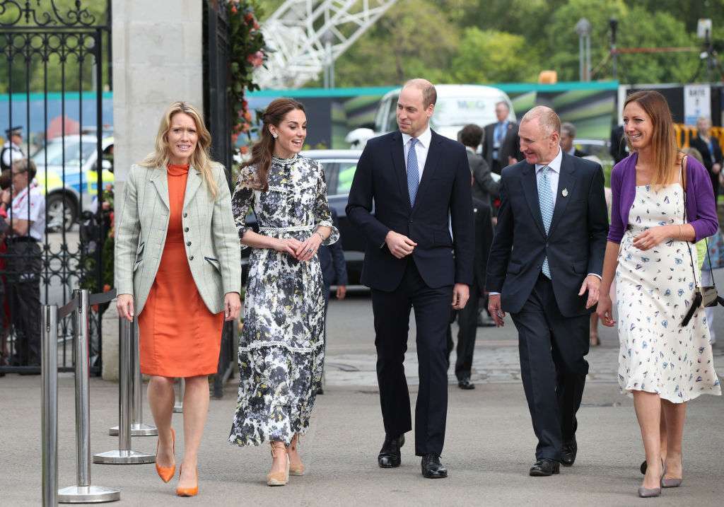 Kate al Chelsea Flower Show