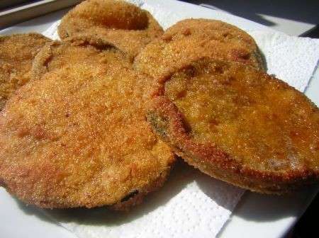 melanzane fritte impanate