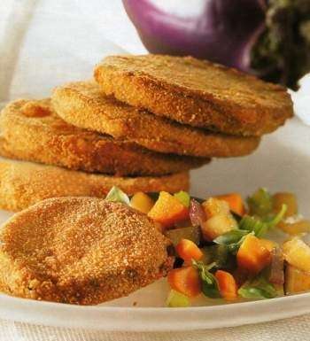 melanzane impanate e fritte