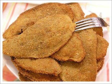 piatto melanzane fritte