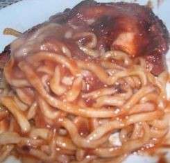 piatto spaghetti al polpo