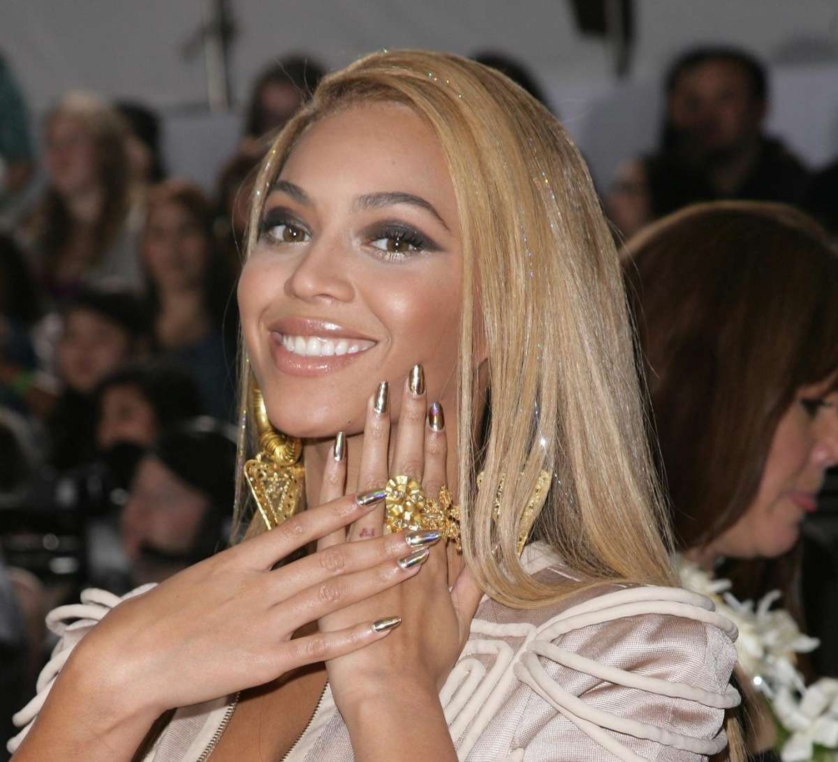 Unghia decorata di Beyonce